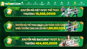 Khuyến mãi thể thao thắng cược 3 ngày